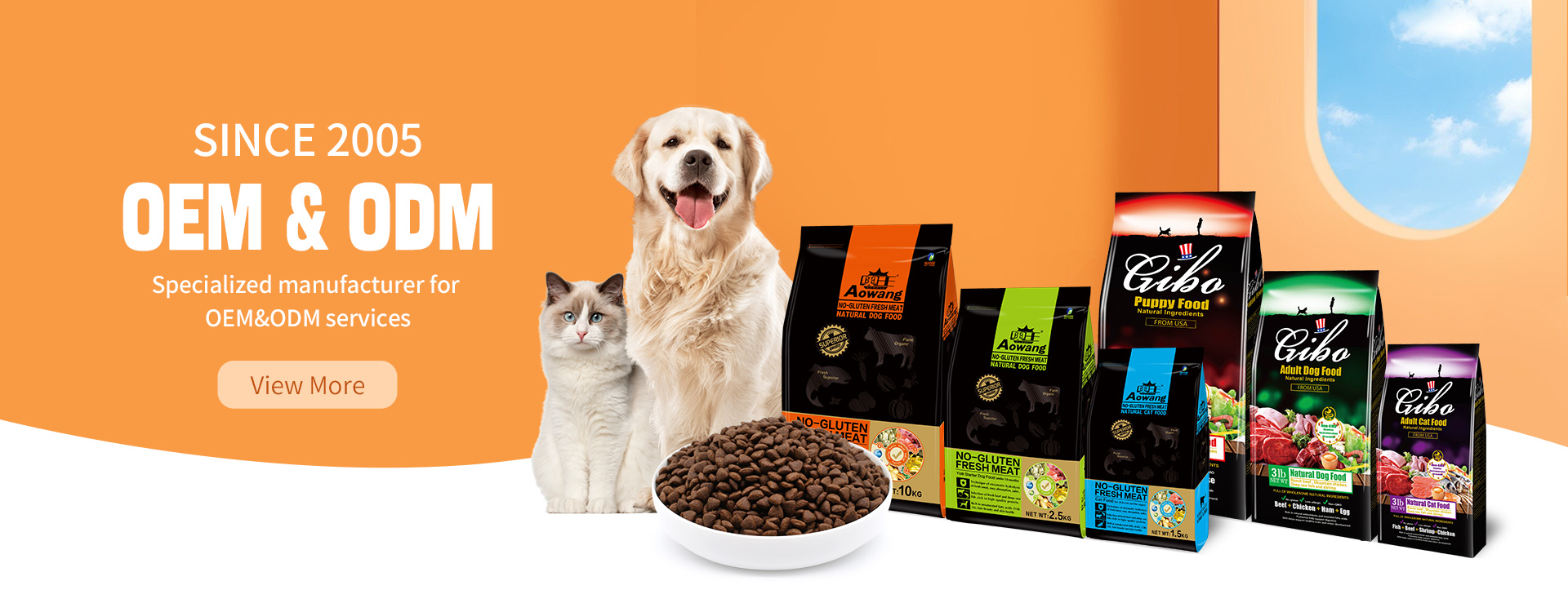 宠物食品制造商OEM 猫粮散装与高效供应的双赢之道